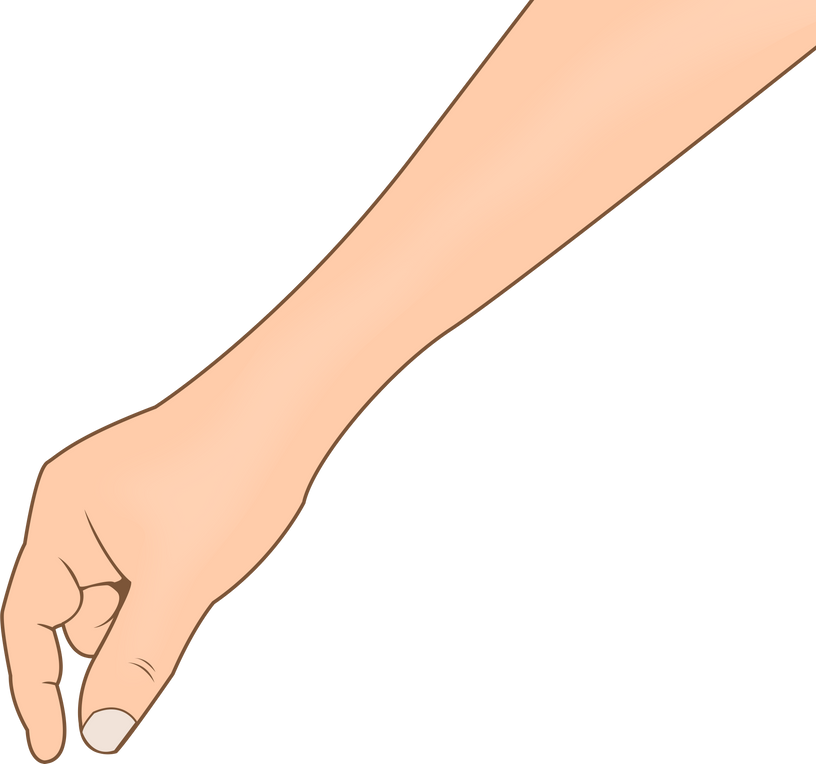 Picking Hand Illustration